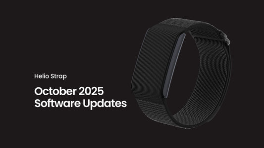 Helio Strap October 2025 Software Update