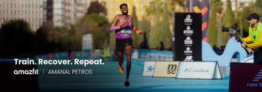 Elite Marathoner Amanal Petros Partners with Amazfit, Making History in Europe