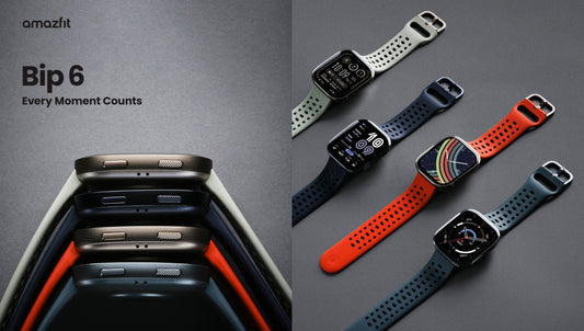 Amazfit Announces the Bip 6 Smartwatch: The Everyday Smartwatch for Every Moment