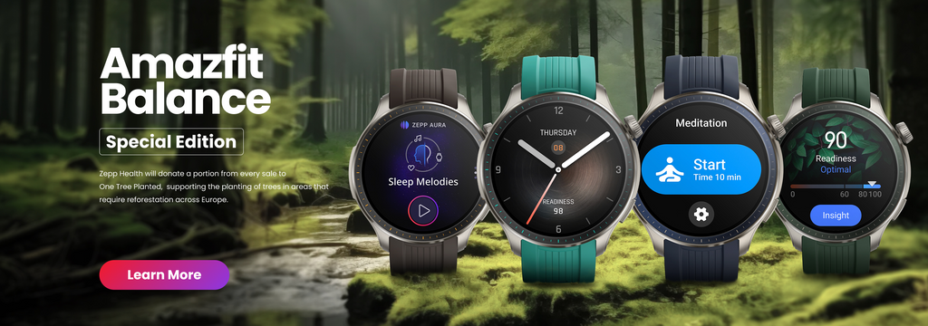 AMAZFIT COLLABORATES WITH SICILIANO CONTEMPORARY BALLET TO LAUNCH NEW SPECIAL EDITIONS OF AMAZFIT BALANCE WHILE SUPPORTING REFORESTATION PROJECTS IN EUROPE