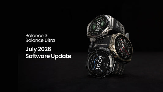 Amazfit Balance Ultra & Balance 3 Software Update: Smarter Navigation, and Better Map Control