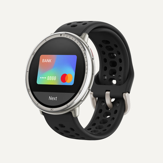 Amazfit Active 2 44mm ブラックレザー Amazfit Active 2 Smartwatch
