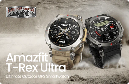 AMAZFIT UNVEILS THE T-REX 2: A RUGGED OUTDOOR GPS SMARTWATCH WITH PREMIUM  FUNCTIONALITY AND TREND-SETTING DESIGN