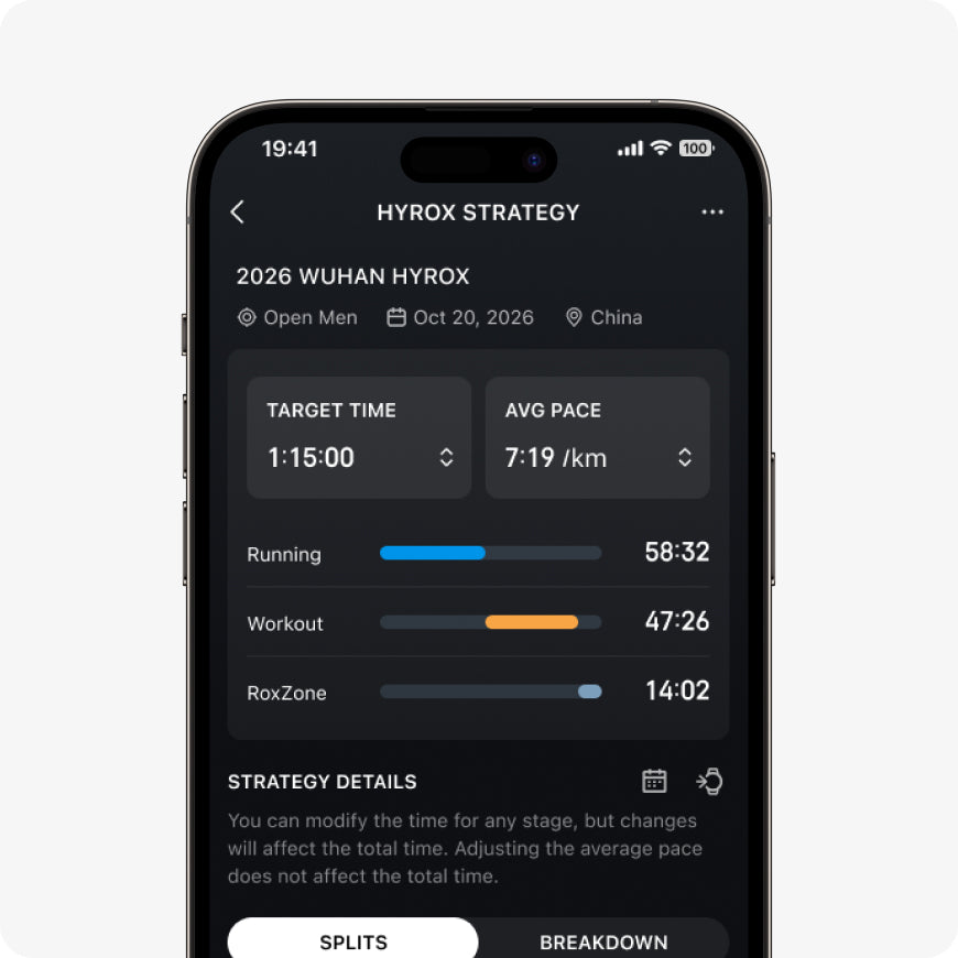 HYROX Virtual Pace