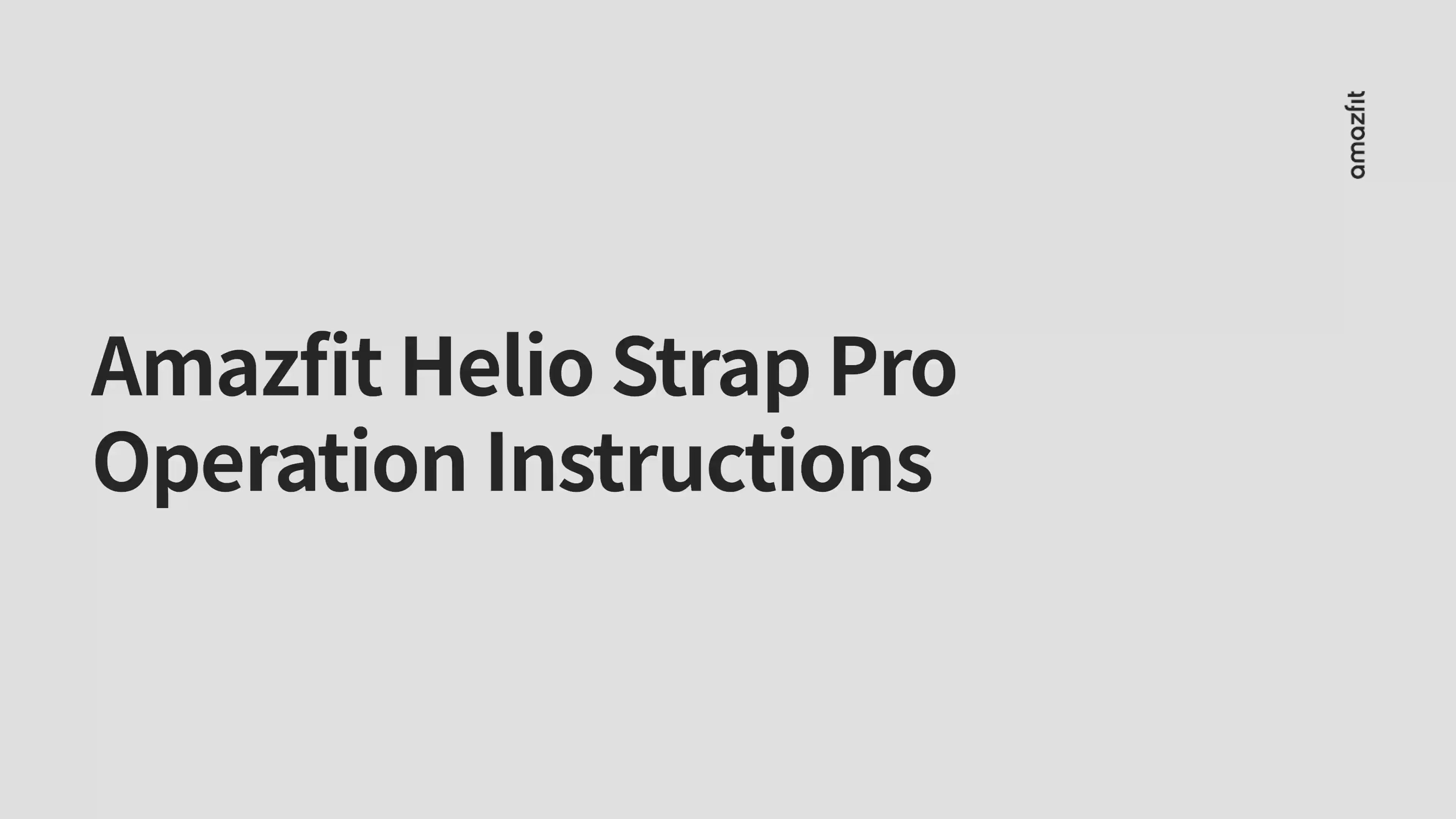 Load video: How to Use Helio Strap Pro