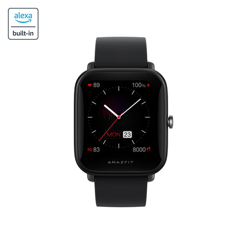 Amazfit BIP U PRO A2008 Black Silicon Unisex Smart Watch – WizOpt